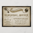 Recherche de squelette invitations Clé vintage