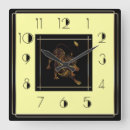 Zoek naar leeuwen klokken Kunst