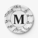 Recherche de notes musique assiettes Note de musique