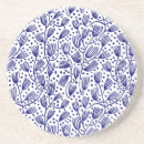 Zoek naar donkerblauwe onderzetters Patroon