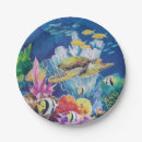 Zoek naar zee schildpadden borden Oceaan