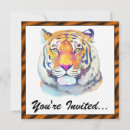 Recherche de tigre invitations Fête