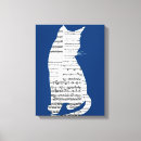 Recherche de silhouette chat art Minou