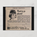 Zoek naar stewardess briefkaarten Bediende