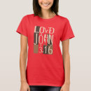 Recherche de john 3 16 tshirts Foi