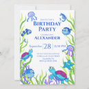 Recherche de under the sea baby shower invitations Tortue de mer