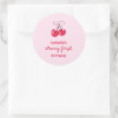 Recherche de avec des cerises autocollants Rose et rouge