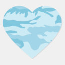 Recherche de camo bleu autocollants Motif