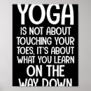 Recherche de posture de yoga posters Pleine conscience