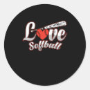 Recherche de love softball autocollants Catcher