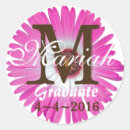 Recherche de gerberas autocollants Pour elle