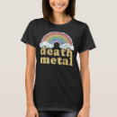 Recherche de arc en ciel en métal de la mort tshirts Drôle