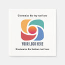 Recherche de votre logo ici serviettes Minimaliste