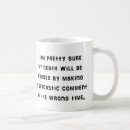 Recherche de sarcastique drôle tasses Unique