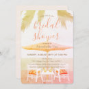 Zoek naar beach bridal shower uitnodigingen Palmboom