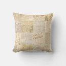 Recherche de vieux journal coussins Nouvelles