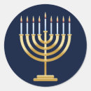 Recherche de menorah autocollants Fête juive