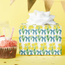 Zoek naar gele narcissen cadeaupapier Blauw