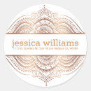 Recherche de conception girly autocollants Floral