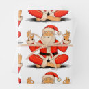 Recherche de yoga namaste papier papier cadeau Noël