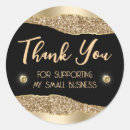 Recherche de glitter gold autocollants Merci