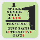 Recherche de alternative autocollants Faits alternatifs
