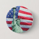 Recherche de statue liberté badges Drapeau américain