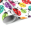 Recherche de insecte coloré papier cadeau Violet