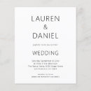 Recherche de valeur invitations Moderne