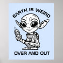 Recherche de extraterrestre posters Amusant