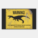 Recherche de velociraptor autocollants Préhistorique