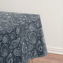 Recherche de bord la mer de nappes Motif de coquillage