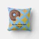 Recherche de donut coussins Aquarelle