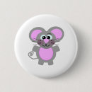 Recherche de petite souris mignonne badges Animaux