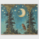 Recherche de pleine lune papier cadeau Bois