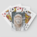 Recherche de lion jeux de cartes Blanc