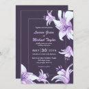 Recherche de lily mariage invitations Fleur de lys