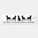 Recherche de humour animal voiture autocollants Dog