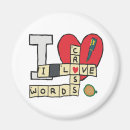 Recherche de mots croisé magnets Casse tête