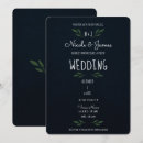 Recherche de bleu vert mariage invitations Minimaliste