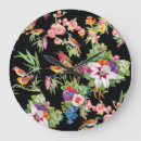 Recherche de oiseau noir horloges Illustration