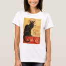 Zoek naar cabaret tshirts Le chat noir