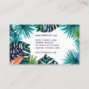 Recherche de jungle tropicale cartes visite Fleurs tropicales