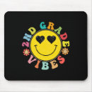 Recherche de visage heureux tapis souris École