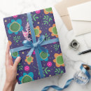 Zoek naar bloemen patroon cadeaupapier Trendy