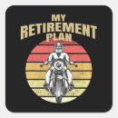 Recherche de motard autocollants Retraite