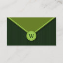 Zoek naar envelope visitekaartjes Groen