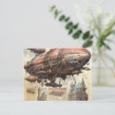 Recherche de steampunk vintage cartes postales Transport