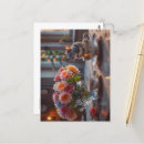 Recherche de souris adorable cartes postales Fleurs
