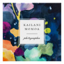 Recherche de motif abstrait coloré posters Artistique